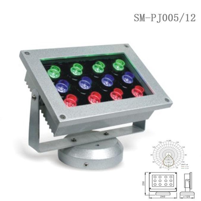 燧明LED投光燈多瓦數(shù)LED泛光燈大功率LED廣告燈LED燈具
