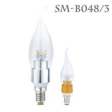 燧明LED蠟燭拉尾燈燈3w