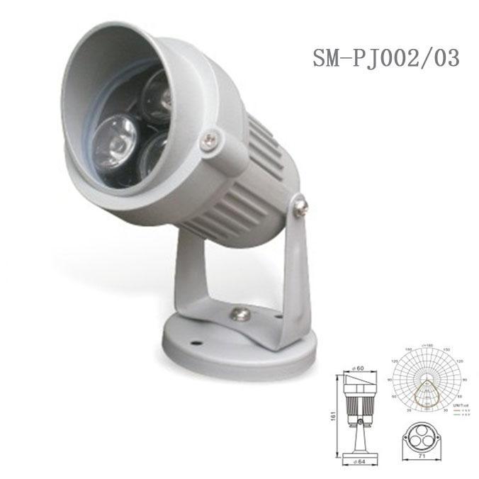 燧明泛光燈3瓦LED6-3500k防護(hù)等級(jí)IP65